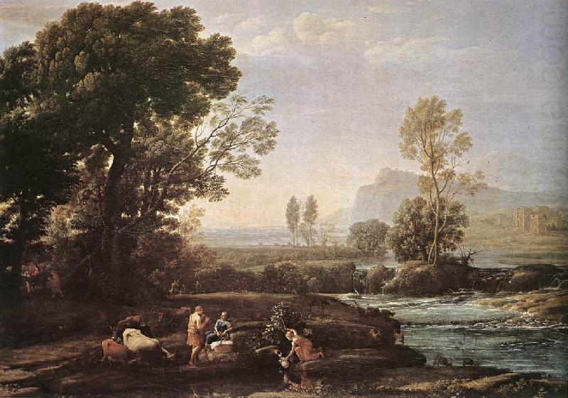 Claude Lorrain Landscape with Rest in Flight to Egypt fg china oil painting image